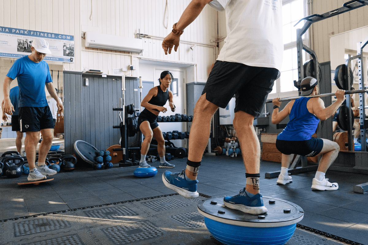 Personal training session